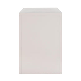 Suzie Cream & Rattan Executive Desk