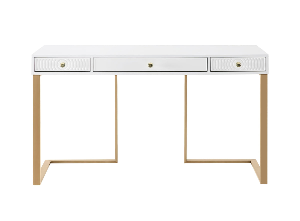 Janie White Lacquer Desk