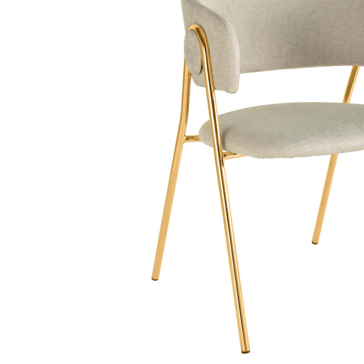 Lara Cream Dining Chair by Inspire Me! Home Decor - Set of 2