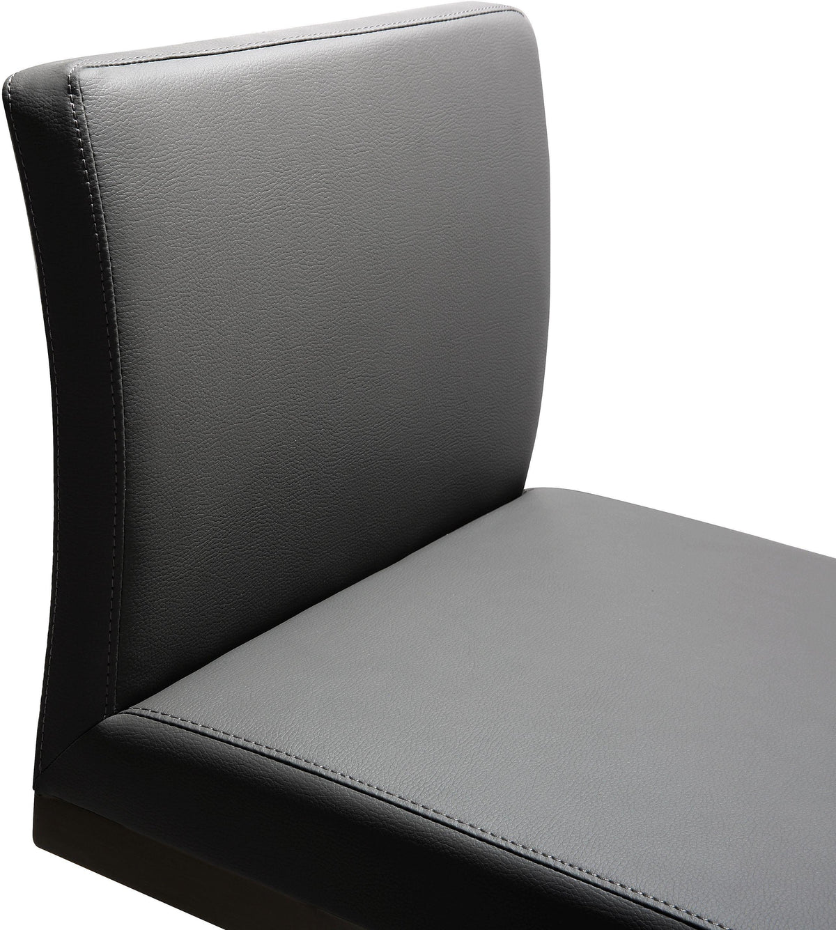 Parma Grey Stainless Steel Counter Stool - Set of 2 - UK