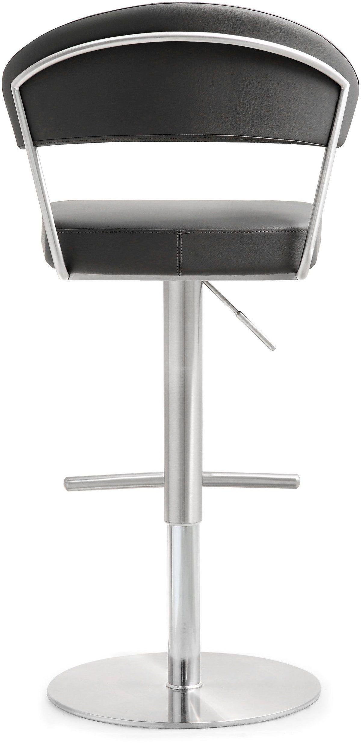 Cosmo Grey Stainless Steel Barstool - UK
