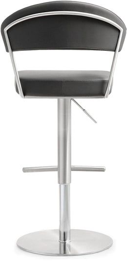 Cosmo Grey Stainless Steel Barstool - UK