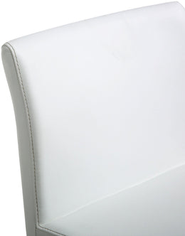 Denmark White Gold Steel Counter Stool - Set of 2 - UK