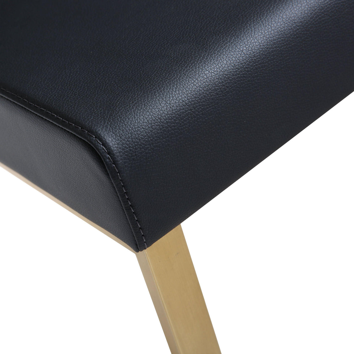 Denmark Black Gold Steel Barstool - Set of 2 - UK