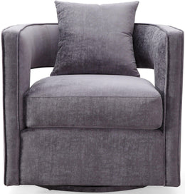 Kennedy Grey Swivel Chair - UK