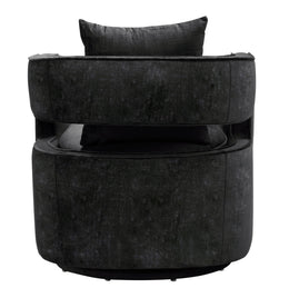 Kennedy Black Swivel Chair - UK