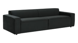 Olafur Black Velvet Sofa - UK