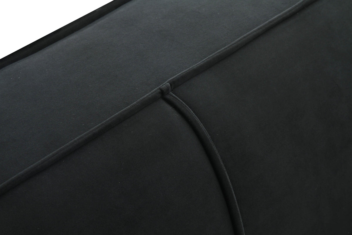 Olafur Black Velvet Sofa - UK