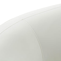 Kendall Cream Velvet 120 Inch Sofa