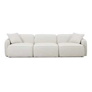 Travie Sand Upcycled Linen Modular Sofa