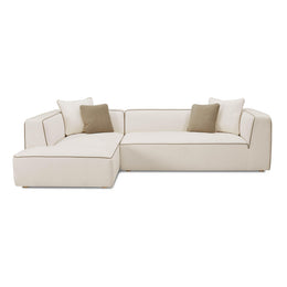 Tristine Cream Linen LAF Sectional