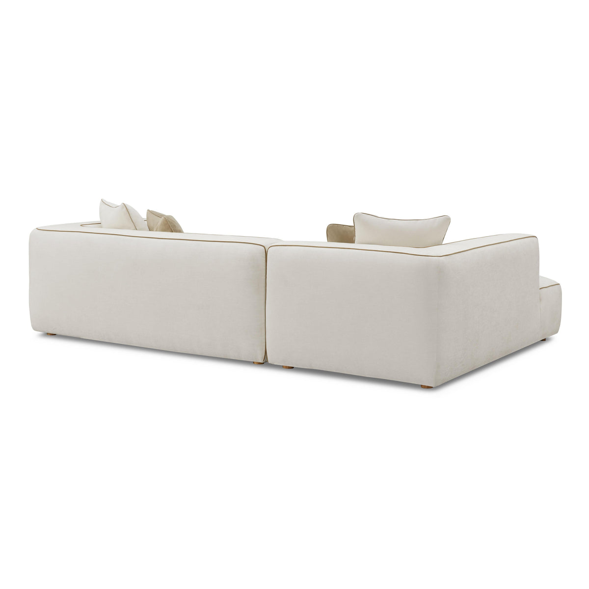 Tristine Cream Linen LAF Sectional
