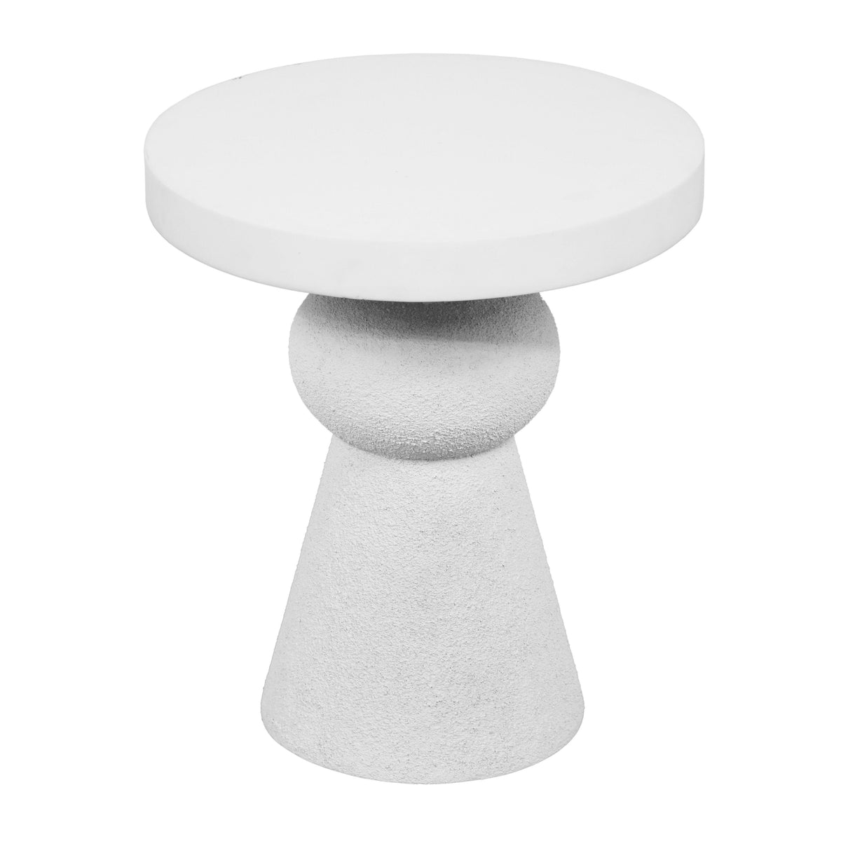 Lupita White Side Table - UK