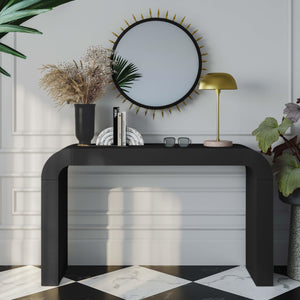Hump Black Console Table - UK