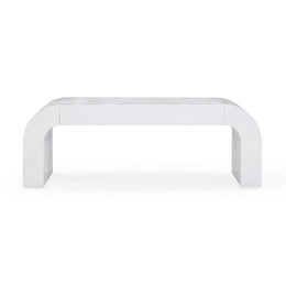 Hump White Coffee Table