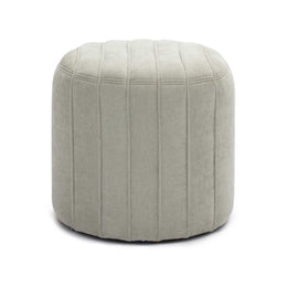 Pouch Mint Green Chenille Ottoman