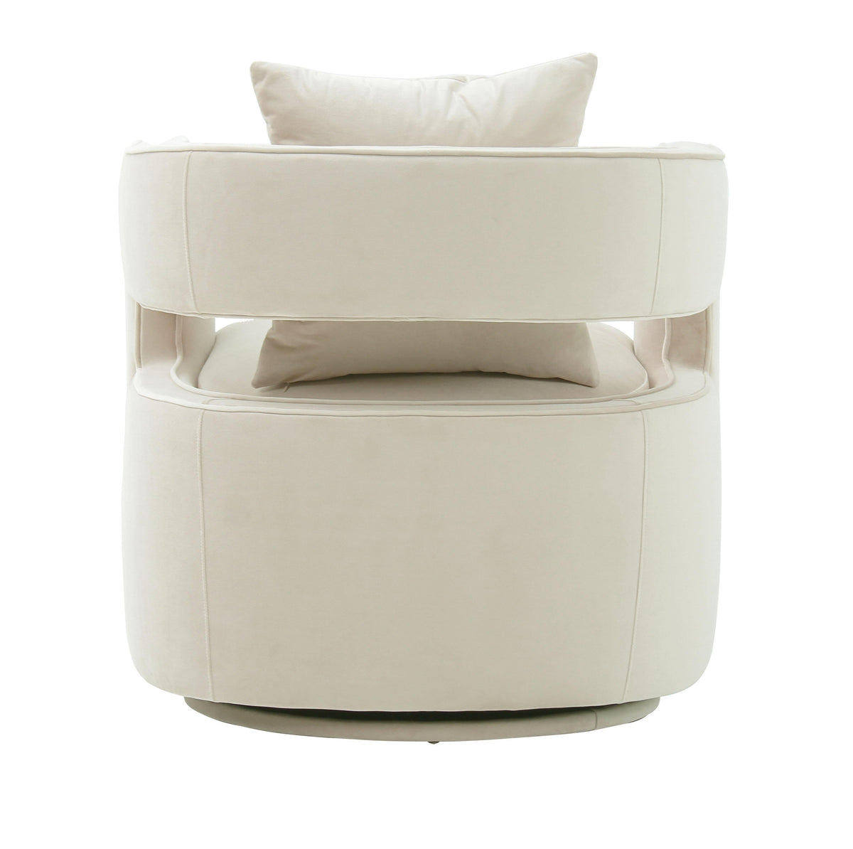 Kennedy Cream Swivel Chair - UK