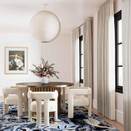 Sloane Cream Velvet Chair - UK