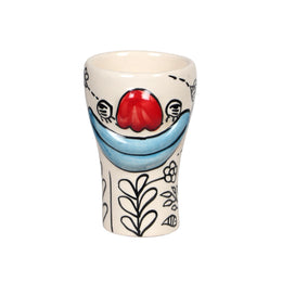 Velma 'Goofy' Ceramic Glasses - Set of 4