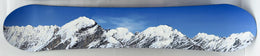Snowboard - Mountains Mixed Media