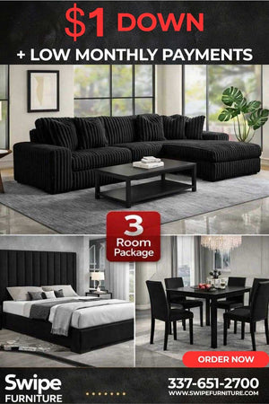 2PCS Sunday  3 Room Package