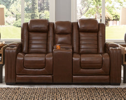 Backtrack PWR REC Loveseat/CON/ADJ HDRST