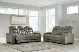 The Man-Den Sofa, Loveseat and Recliner