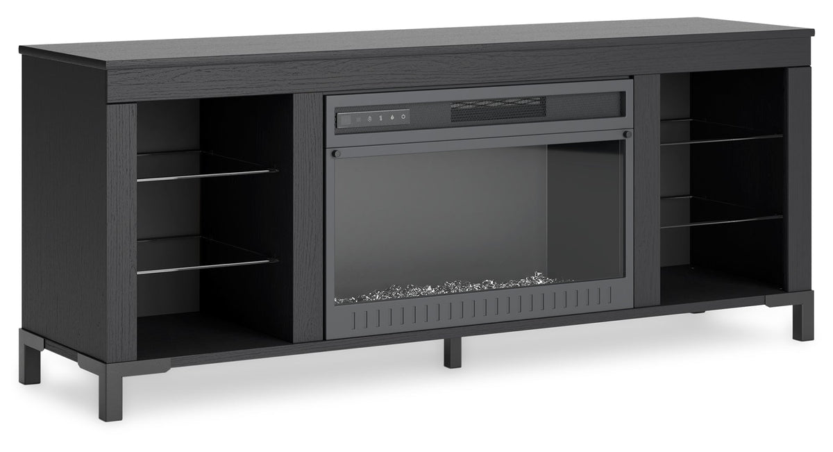 W2721-168 - TV Stand w/ Fireplace 59"L