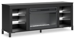 W2721-168 - TV Stand w/ Fireplace 59"L