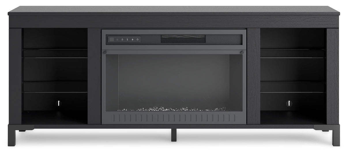 W2721-168 - TV Stand w/ Fireplace 59"L