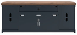 Landocken XL TV Stand w/Fireplace Option