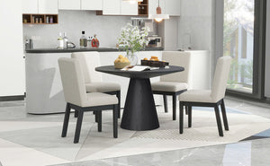 D2600-Dining Table with 4 Chairs