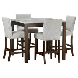 Dior10-Pub Table with 4 Chairs