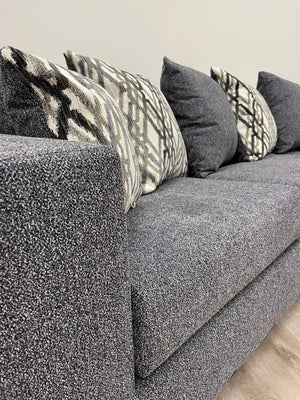 110-2PC Steel - Sofa and Loveseat Set