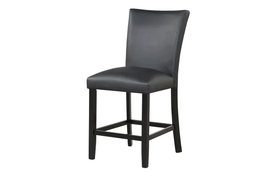Dior PU-Black Pub Table with 4 Chairs