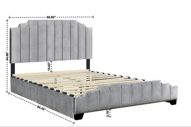 HH970 Platform Bed - Queen, King