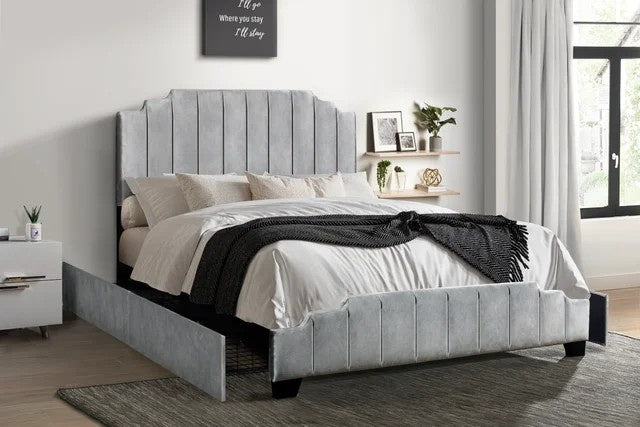 HH970 Platform Bed - Queen, King