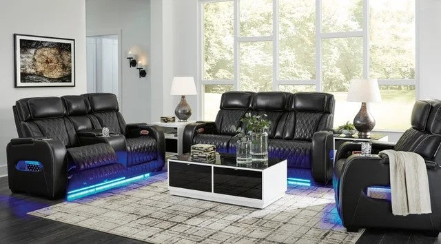 U271-06 Power 2PC or 3PC Reclining Set (Genuine Leather + Air Massage)