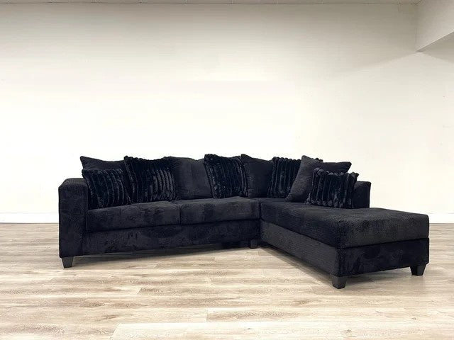 410 - Sectional (Black)