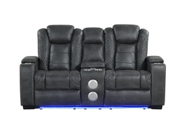 STEFANO30 3PC Reclining Set (Gray)
