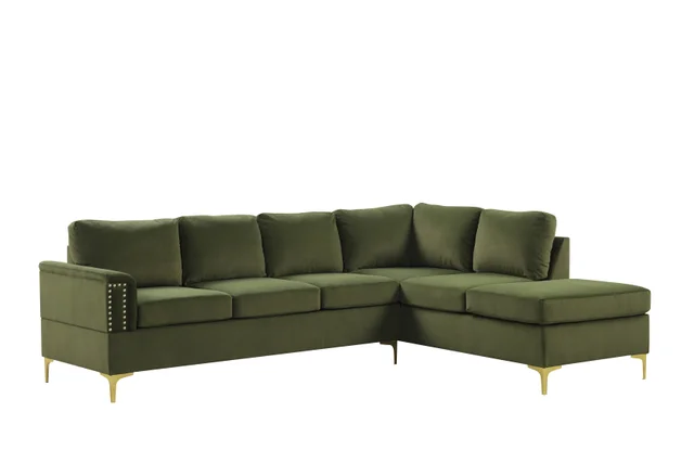 Vogue2 Olive Sectional