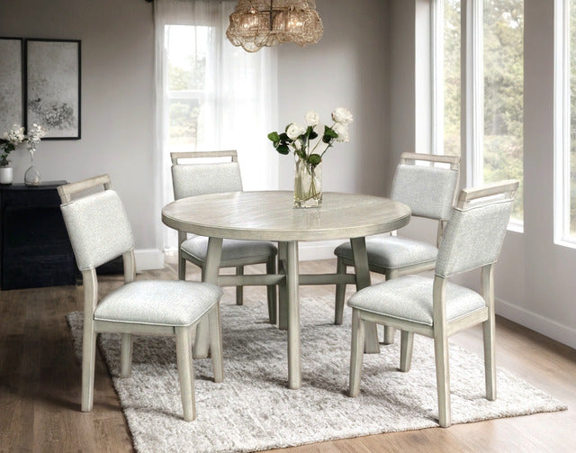 D2400 Dining Table + 4 Chair Set