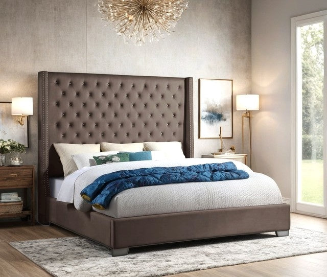 HH224 6ft Diamond Bed - Queen, King