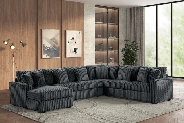 Solana Charcoal Sectional