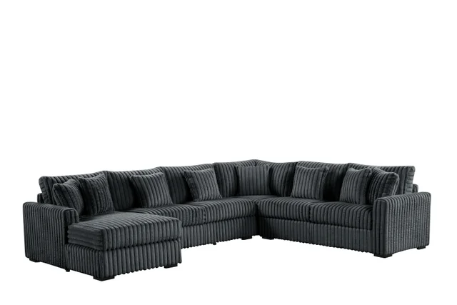 Solana Charcoal Sectional