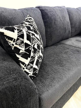 210 BLACK - 2PC Sofa and Loveseat Set **NEW ARRIVAL**