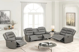 Hope Gray 3PC Reclining Set