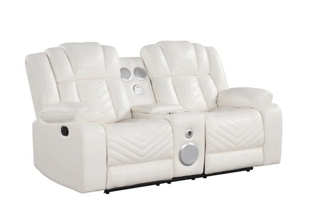Ace White - 3PC Reclining Set