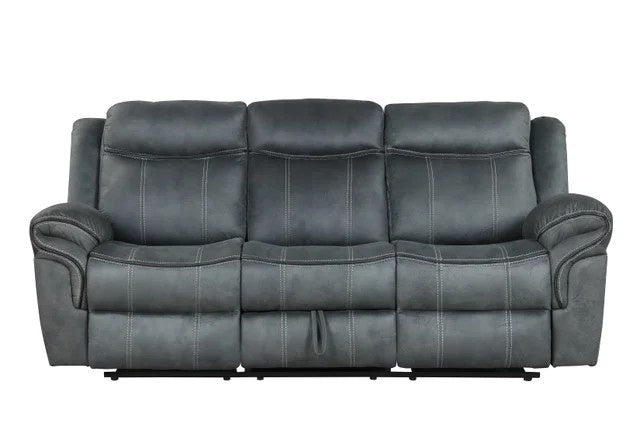 Andres Grey - 3pc Reclining Living Room Set